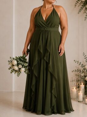 Wedding Dress Green Sash for Sale up to 90% Off: Poshmark